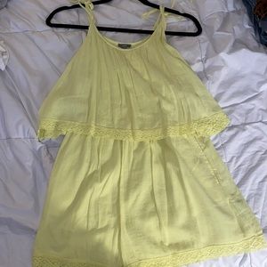 Neon Yellow Aerie Romper